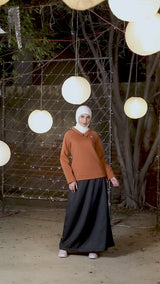 Urban Grace Shirt Collar Winter Jilbab