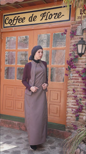 Serene Mauve Signature Jilbab