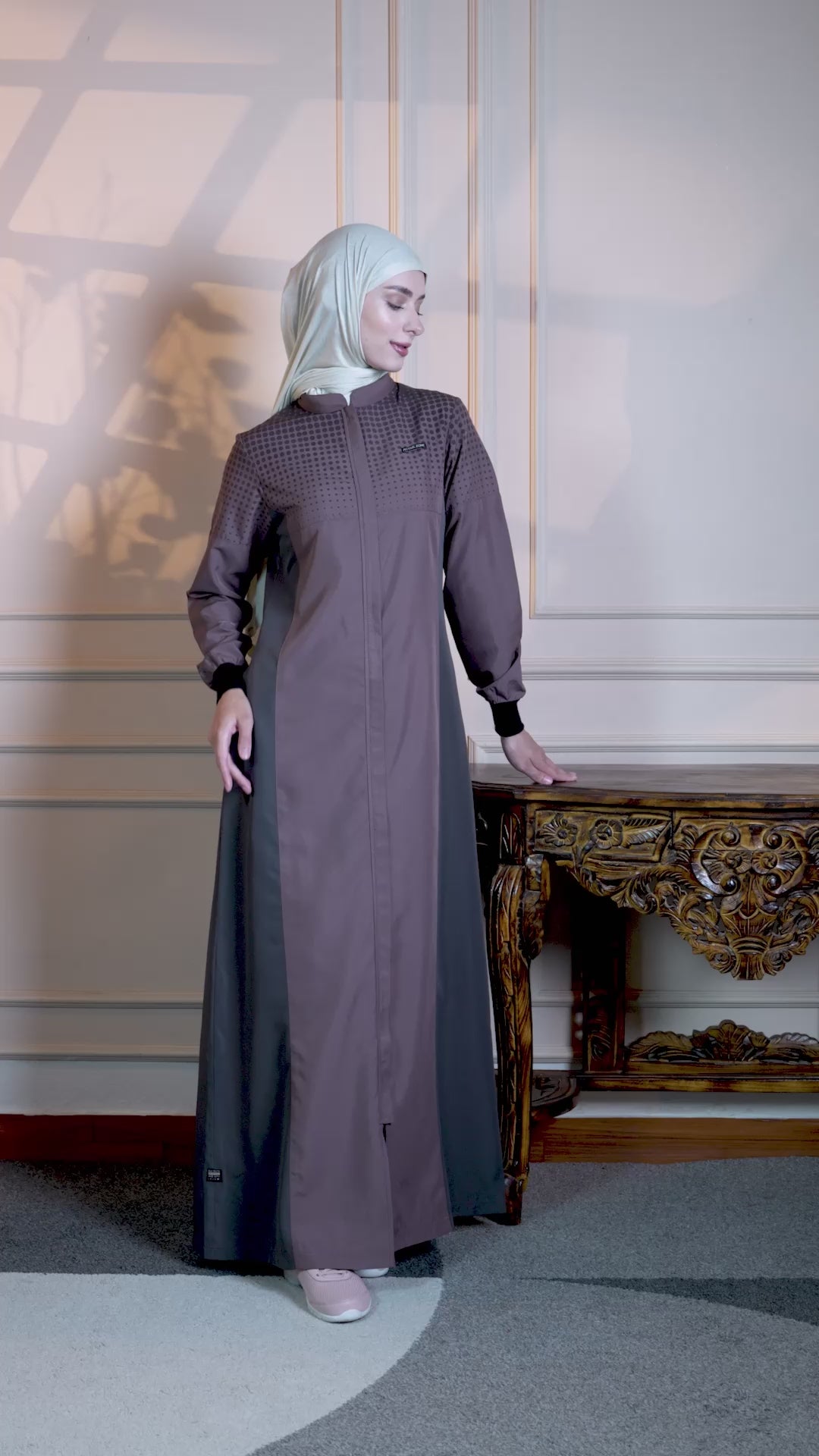 Gradient Print Smart Choice Jilbab