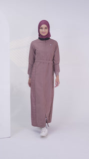 Urban Sister Peach Brown Jilbab