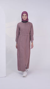 Urban Sister Peach Brown Jilbab