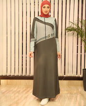 Graphite Grey Smart Look Jilbab